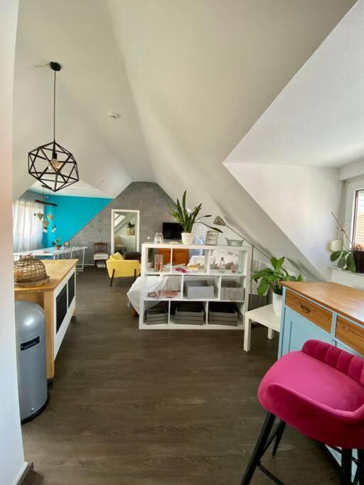 Light Flow Stylish Attic House. M. Balcony Rastatt Dış mekan fotoğraf