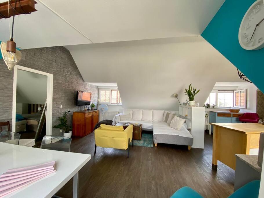 Light Flow Stylish Attic House. M. Balcony Rastatt Dış mekan fotoğraf